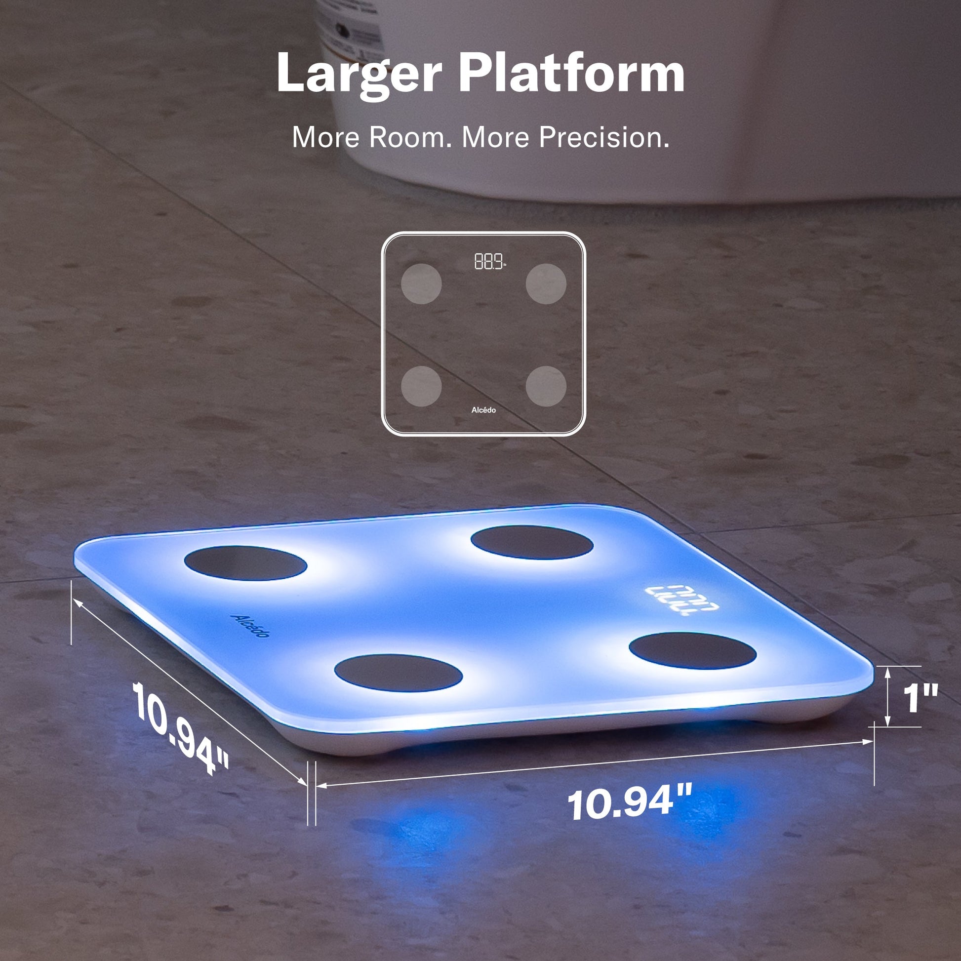 Alcedo Smart Scale for Body Weight