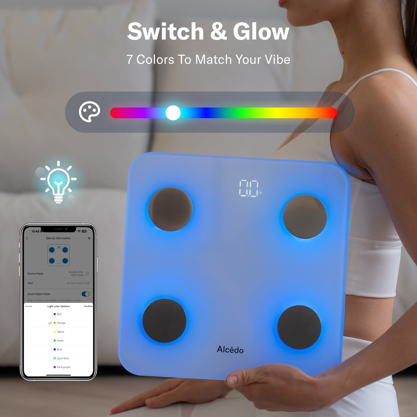 Alcedo Smart Scale for Body Weight