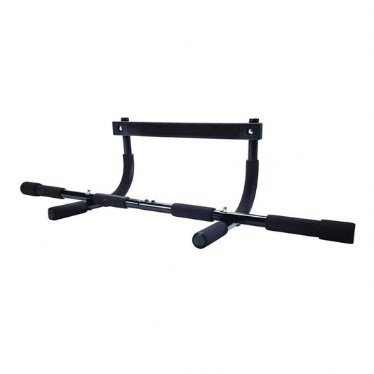 Athletic Works Multi-Function Pull-Up Bar, Black Calisthenics Tools Home Gym Kit Adjustable Workout Equipment Fitness Equipment