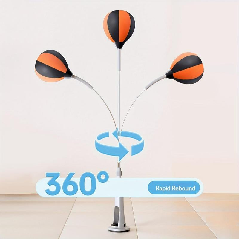 Premium Quality Boxing Speedball with Stand - Height Adjustable for Teens & Adults -360°Rebound for Stress Relief & Fitness -Ideal for Home Use in Bedrooms Living Rooms & Gardens