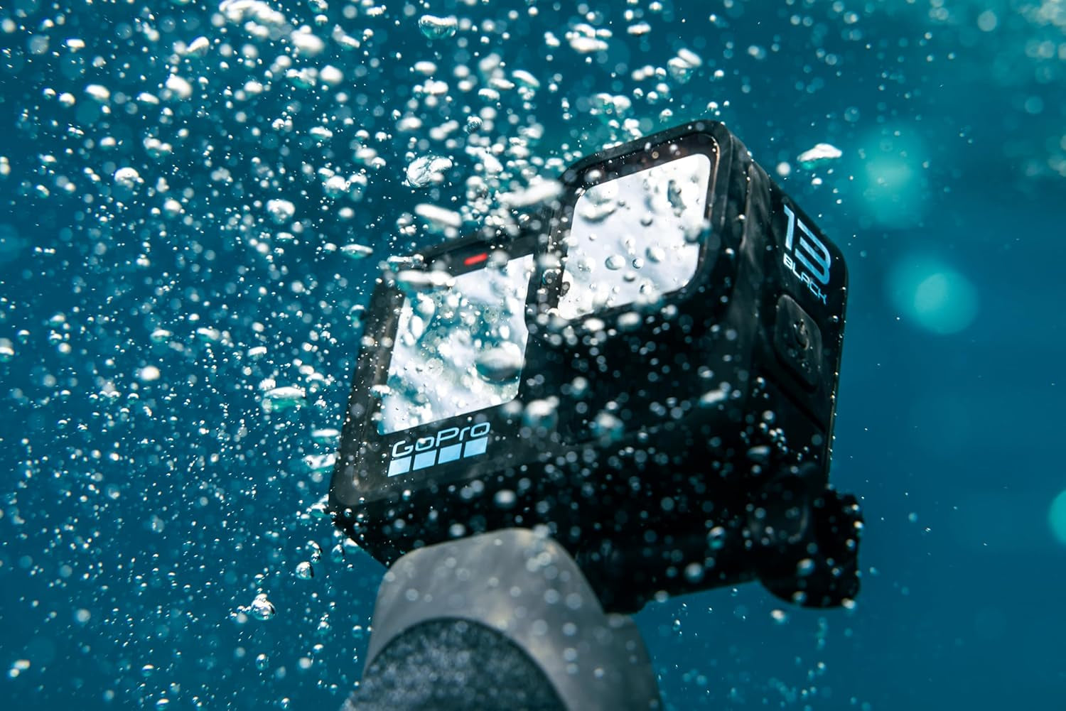 HERO13 Black - Waterproof Action Camera with 5.3K60 Video, 27MP Photo + Compatability with Hb-Series Lenses