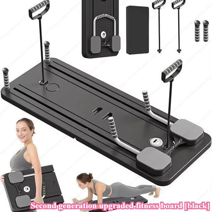 Multi Functional Four in One Foldable Pilates Board Abdominal Trainer Chest Muscle Exercise Flat Brace