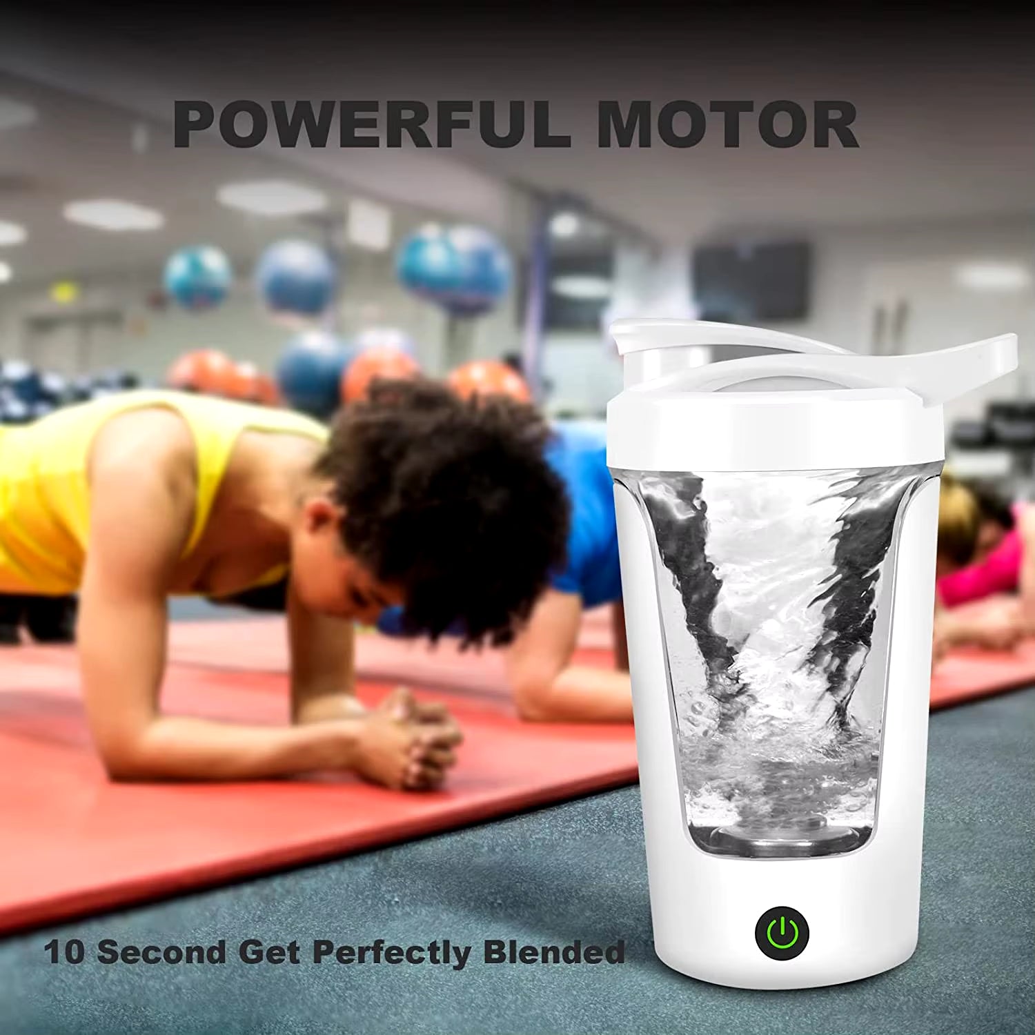 450ML Portable Protein Powder Shaker Bottle Fitness Sports Mug Nutrition Shakers Cup Body Building Exercise Mixing Cup