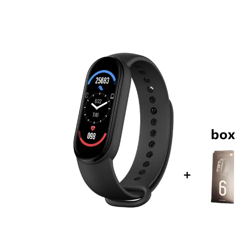 M6 Smart Watch Men and Women Fitness Sports Smart Band Fitpro Version Bluetooth Music Heart Rate Take Pictures M6 Smartwatch