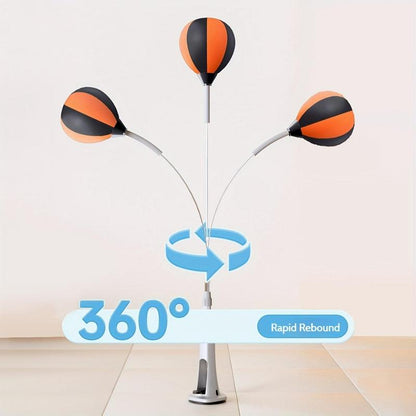Premium Quality Boxing Speedball with Stand - Height Adjustable for Teens & Adults -360°Rebound for Stress Relief & Fitness -Ideal for Home Use in Bedrooms Living Rooms & Gardens