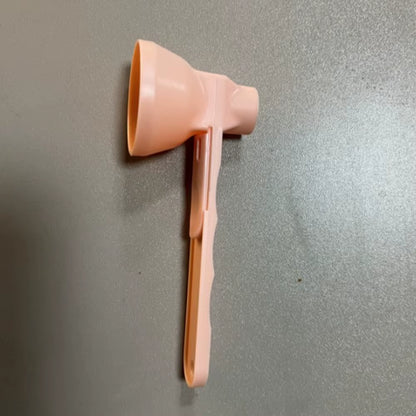 Flling Coffee Scoop Funnel Plastic Reusable Protein Powder Scoop 2 in 1 Sliding Design Sliding Scoop Funnel Kitchen Gadgets