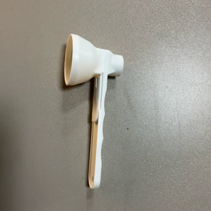 Flling Coffee Scoop Funnel Plastic Reusable Protein Powder Scoop 2 in 1 Sliding Design Sliding Scoop Funnel Kitchen Gadgets