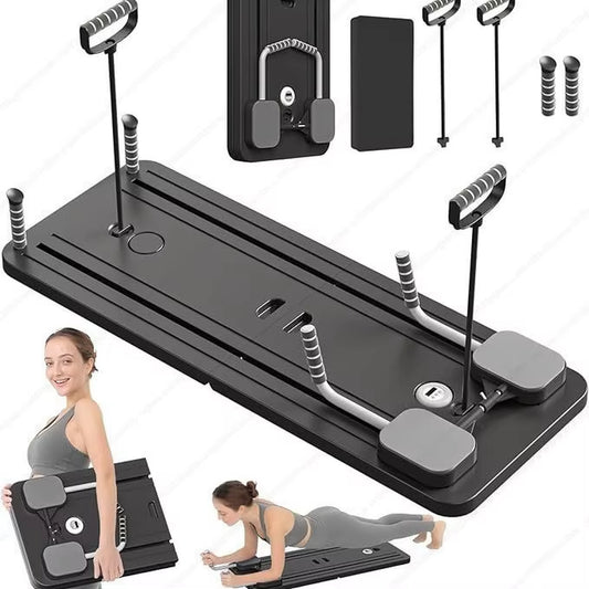 Multi Functional Four in One Foldable Pilates Board Abdominal Trainer Chest Muscle Exercise Flat Brace