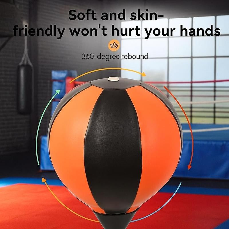 Premium Quality Boxing Speedball with Stand - Height Adjustable for Teens & Adults -360°Rebound for Stress Relief & Fitness -Ideal for Home Use in Bedrooms Living Rooms & Gardens