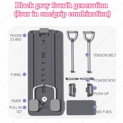 Multi Functional Four in One Foldable Pilates Board Abdominal Trainer Chest Muscle Exercise Flat Brace